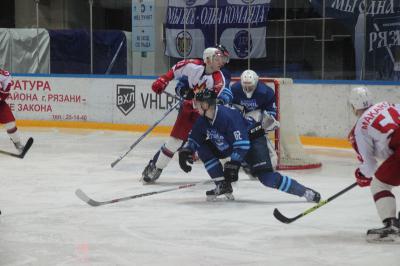 ХК «Рязань» выиграл домашний матч у «Ижстали» из Удмуртии 